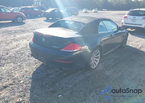 2008 BMW 650I z USA, uszkodzony, nr VIN WBAEB53558CX63241